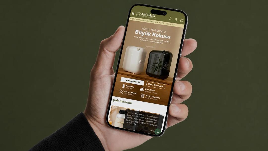 Nöron web sitesi çalışması